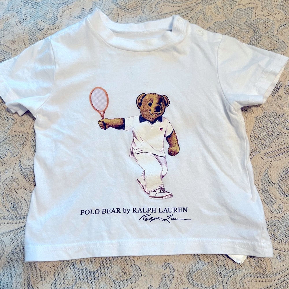 Ralph Lauren Polo Bear tennis shirt